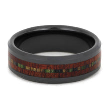 black ceramic ring