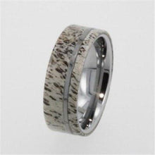 Deer Horn Wedding Ring