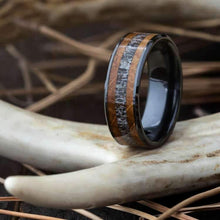 Jewelry by Johan Whiskey Barrel Antler Ring