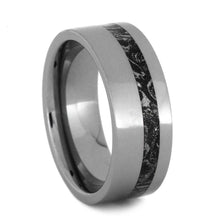 Black and White Mokume Tungsten Wedding Band