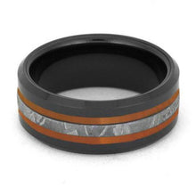 Orange Enamel Meteorite Black Ceramic_2628 (2)