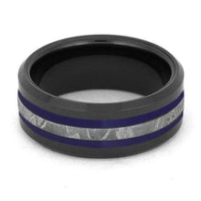 Meteorite Navy Blue Enamel Black Ceramic_2625 (2)