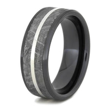 Meteorite 14k Whtie Gold Black Ceramic(3)