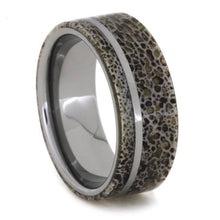 Cheetah Print Deer Antler Tungsten(1)