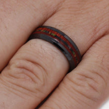 black ceramic ring