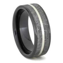 Meteorite 14k Whtie Gold Black Ceramic(1)