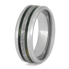 Tungsten Meteorite Green Box Elder Burl Wood_2490 (3)