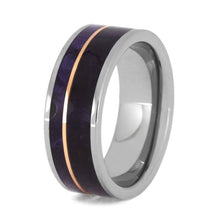 Purple Box Elder Burl Rose Gold Tungsten_3617 (3)