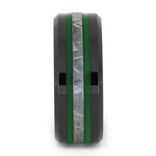 Emerald Green Enamel Meteorite Black Ceramic_2627 (2)