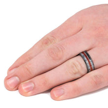 Black Ceramic Bloodwood Cobaltium Mokume Wood Titanium_2306 (5)
