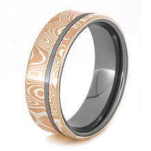 Copper Silver Mokume Tungsten(3)